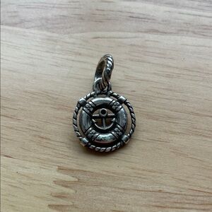 Brighton life ring and anchor charm